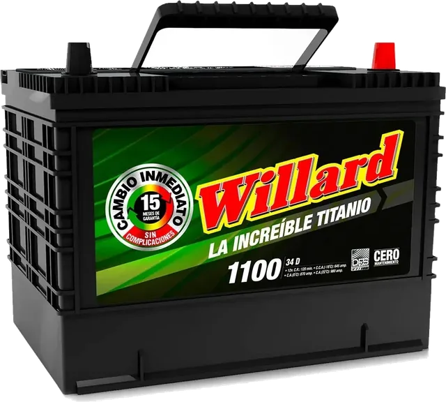 BATERIA WILLARD 34D-1100