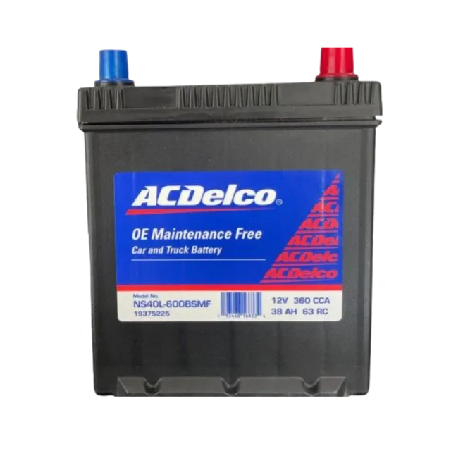 BATERIA ACDELCO NS40L 600 RED LINE
